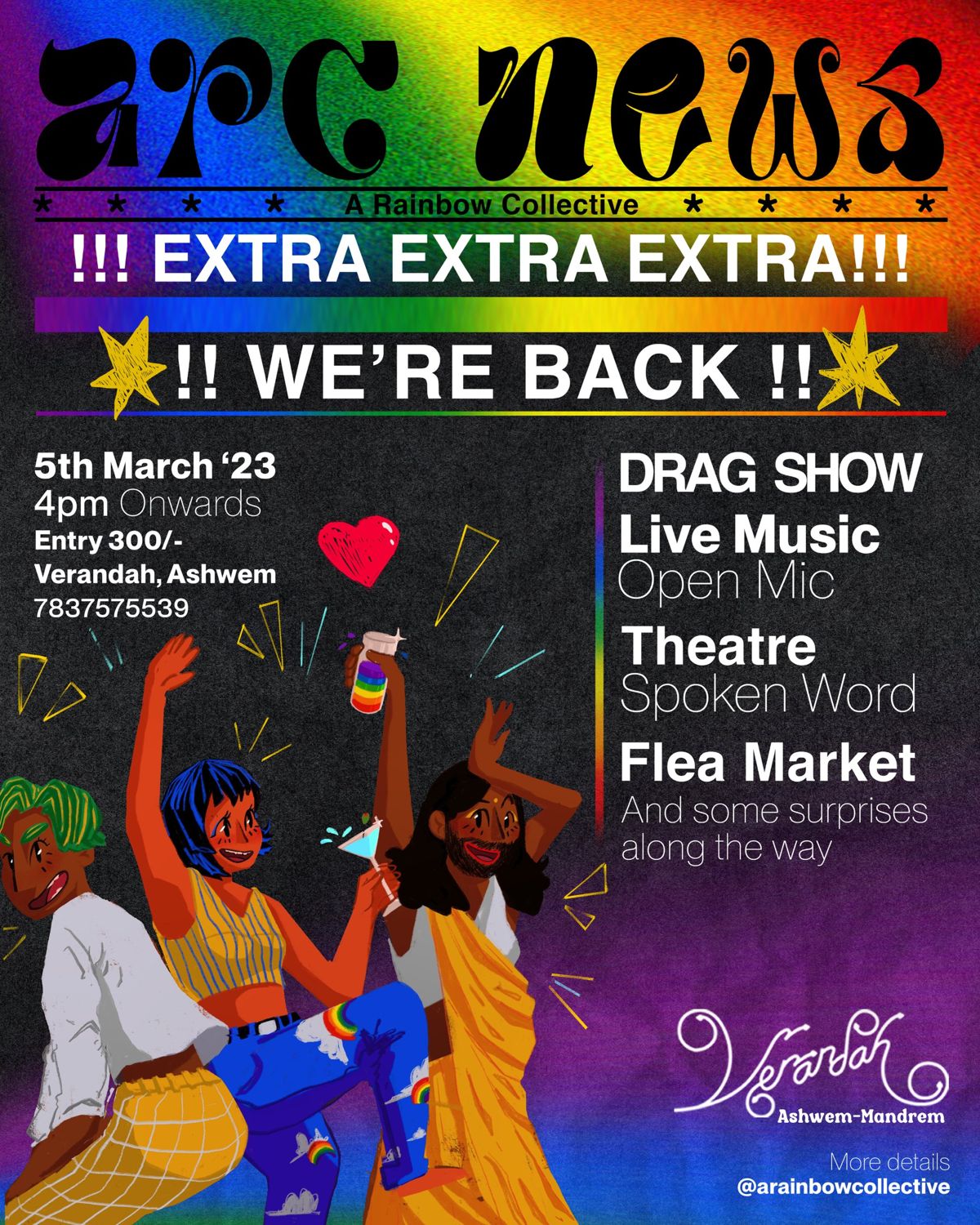 Poster for ARC News, 5 Mar 2023