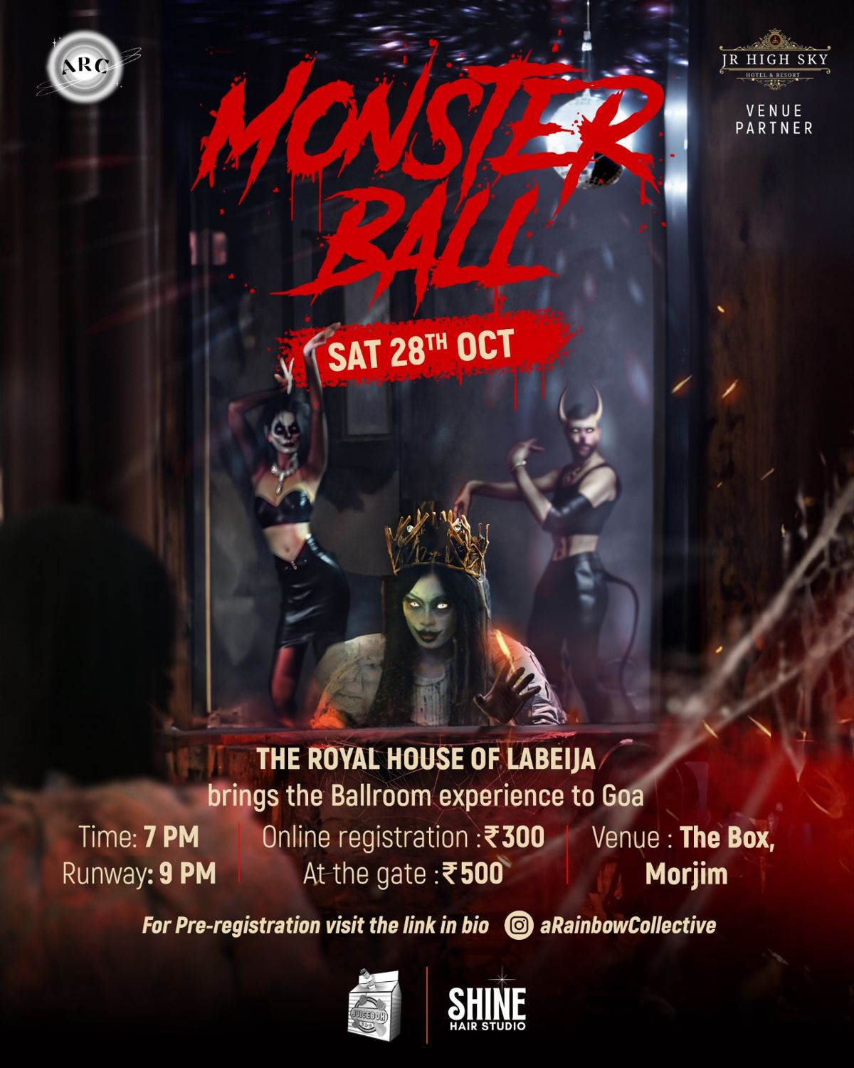 Poster for Monster Ball, 28 Oct 2023