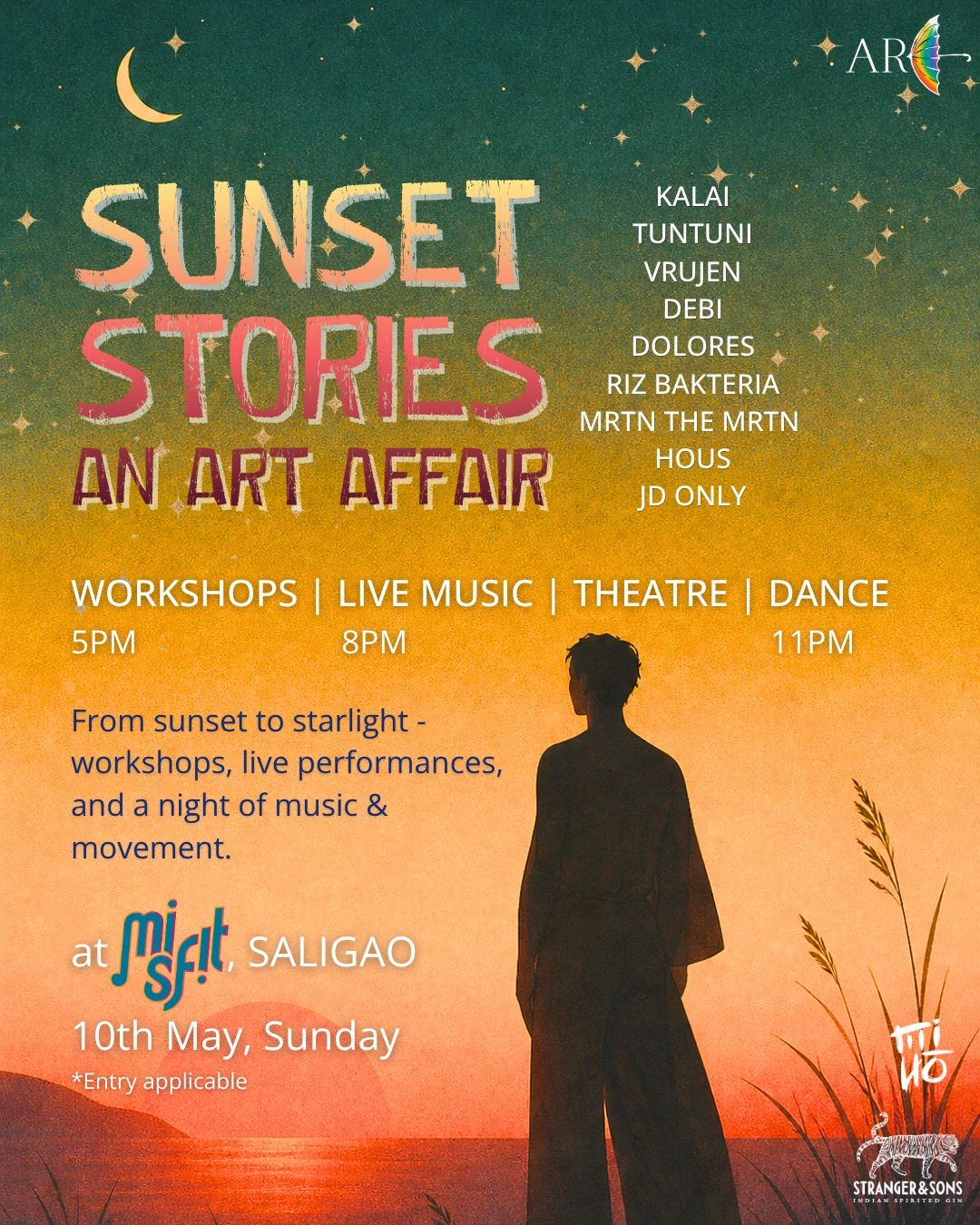 Poster for Sunset Stories, 10 May 2026